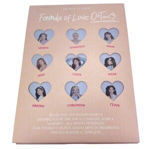 KPOP Korean Pop Music  The 3rd Full Album Twice Formula Of Love: O+T= 3 Album